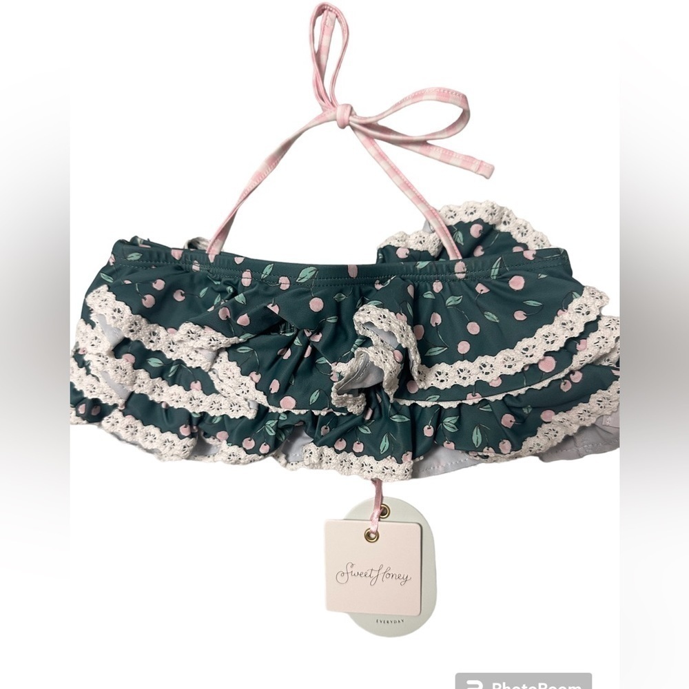 NWT 6Y swim top Sweethoney